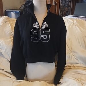 Forever 21 Black and Cream  Top